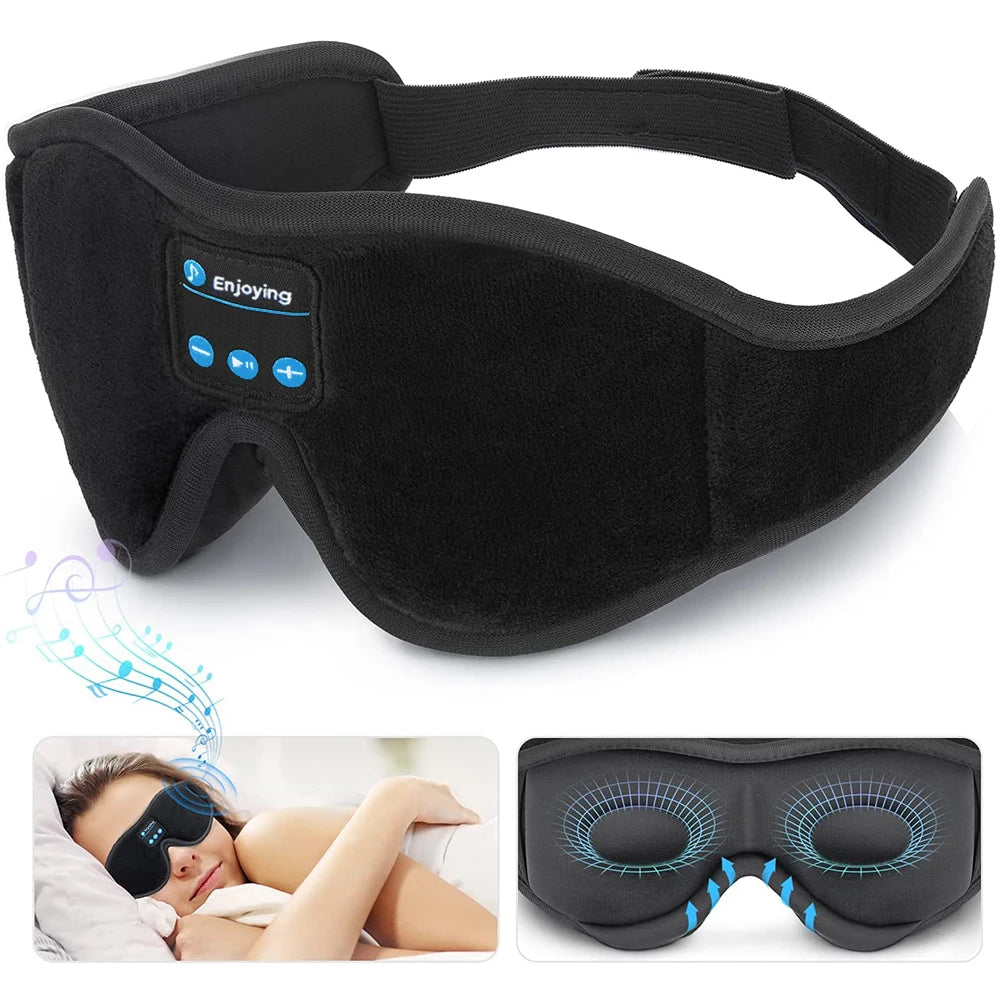 Bluetooth Sleep Mask 3D — actual product