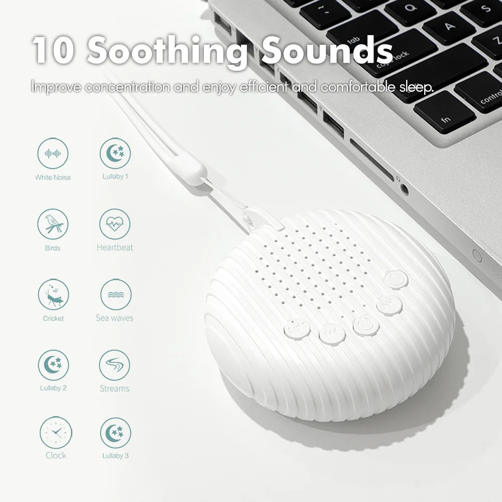 White Noise Machine — 10 soothing sounds