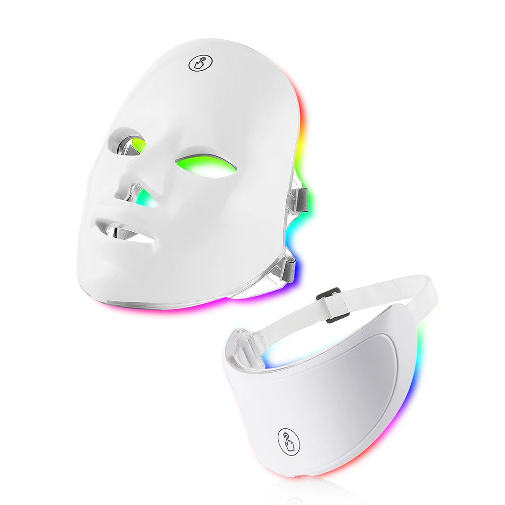 LED Red Light Therapy Face Mask — actual product