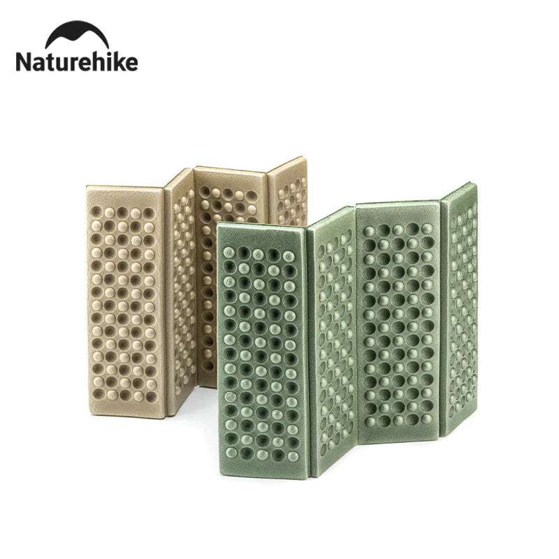 Ultralight folding camping mat unfolded