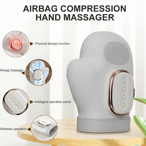 Electric Hand Massager — compression and heat