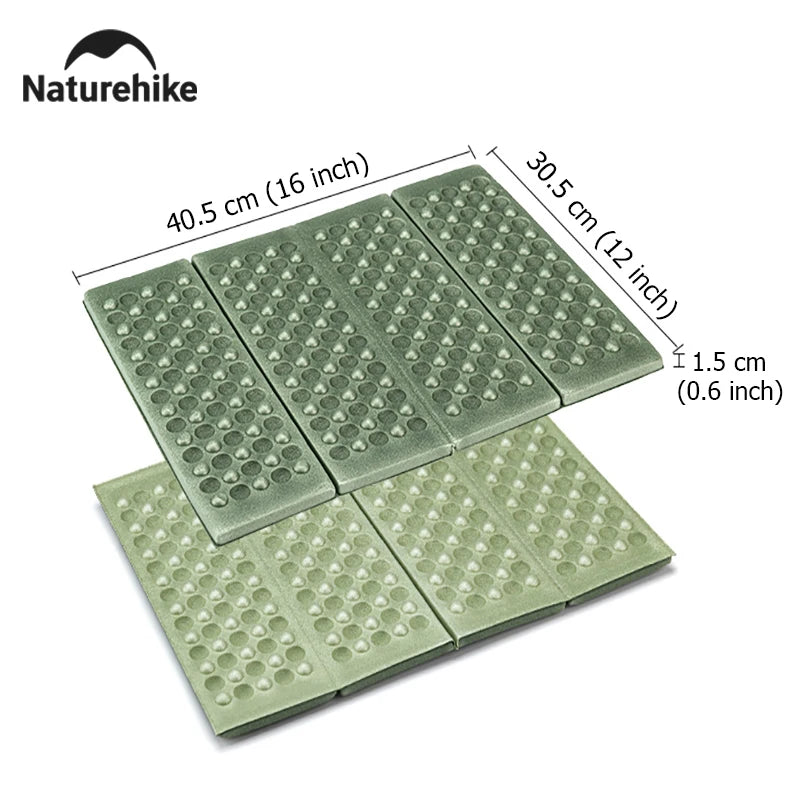 Camping mat water-resistant surface
